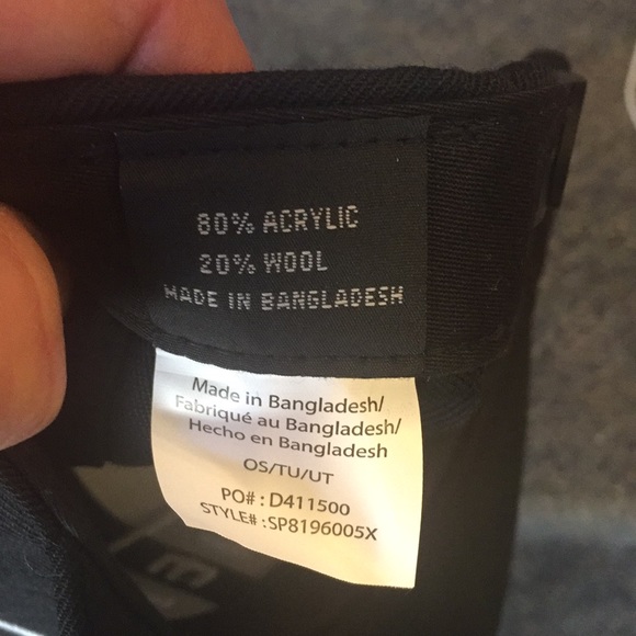 O'Neill Utility Hat  Black w White Snapback OS - Picture 10 of 11